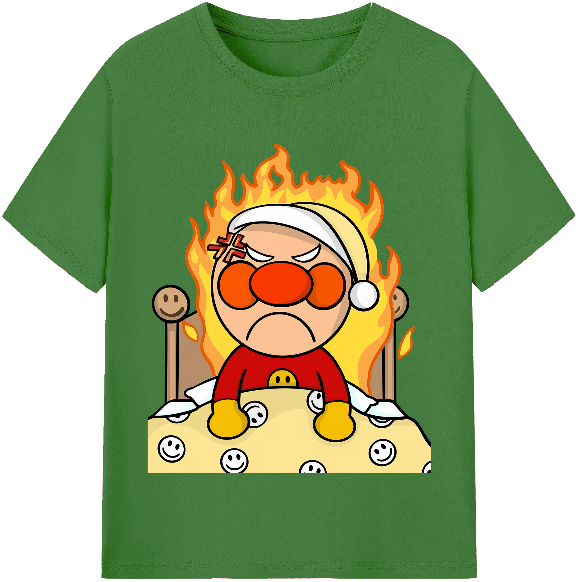 （画像用） アンパンマン Anpanman レディースカジュアルプリントTシャツ（綿100％）